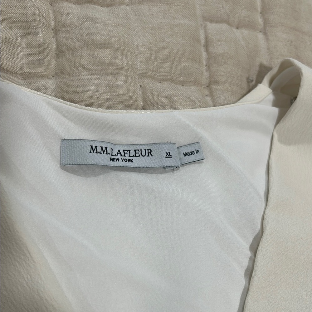 MM Lafleur Elegant Cream Blouse